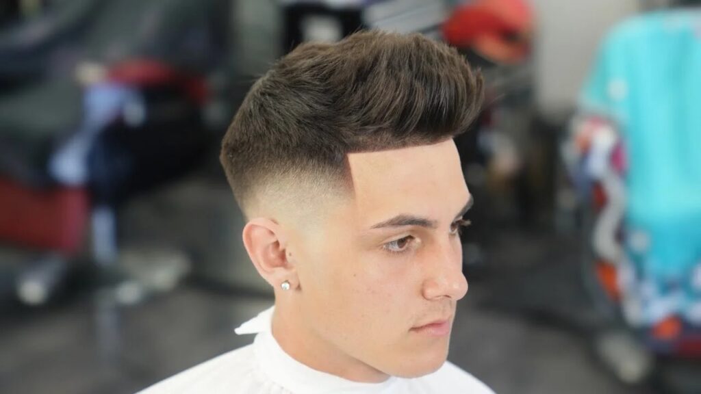 32. Low Fade with Faux Hawk