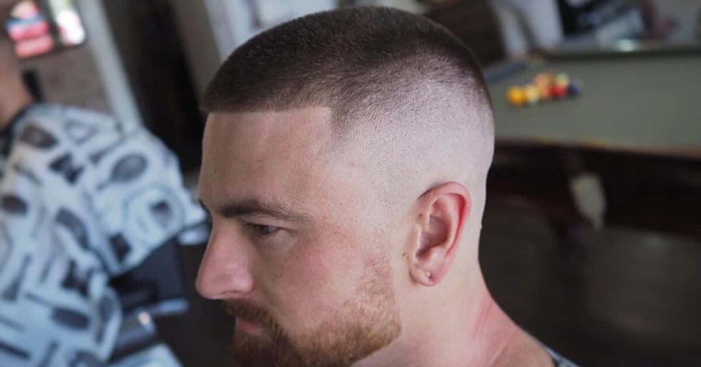 Buzz Cut with Color