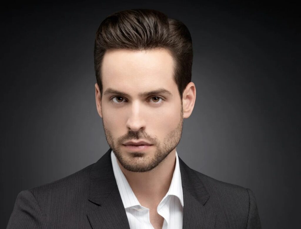Square face: Low fades to soften angles