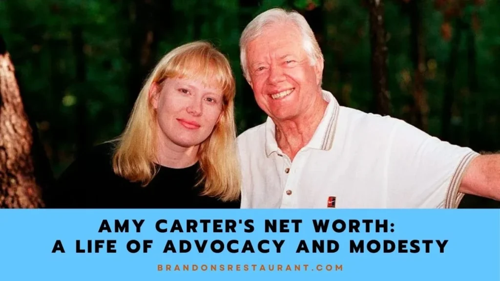Early Life and Education & Amy Carter's Net Worth