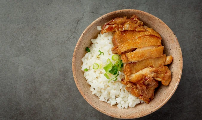 Buffalo Chicken Rice Bowl
