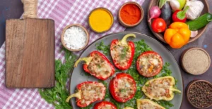 Healthy and Filling Stuffed Bell Peppers