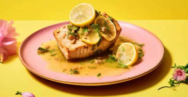 Lemon Butter Tilapia with Green Beans