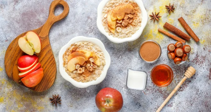 Oatmeal, Apple Compote, and Cinnamon Coffee-3 pot crock pot