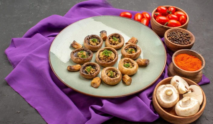 Savory Stuffed Mushrooms