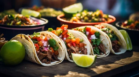 Shredded Beef, Queso, and Black Beans