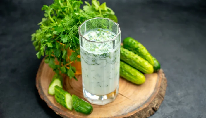 Sparkling Mint Cucumber Cooler-easy dinner party