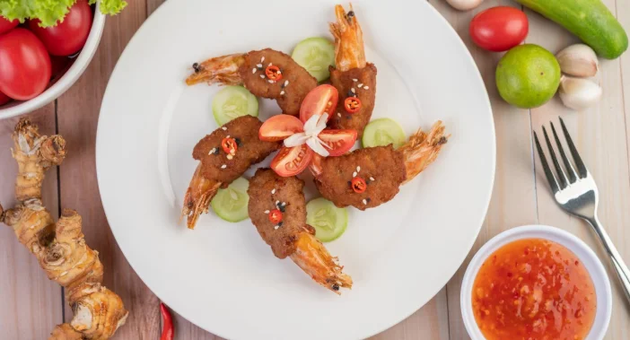 Sweet & Sour Glazed Shrimp