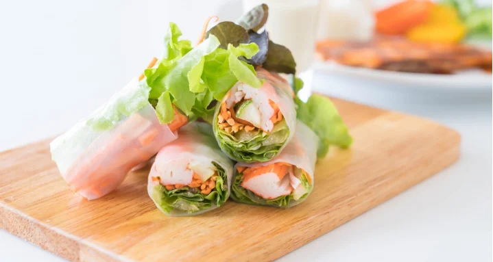 Thai Chicken Lettuce Wraps-recipes under 500 calories