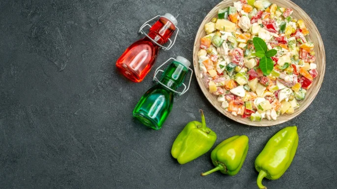 Saturday Chill Night: Veggie Pizza & Green Salad-30 Minute Meals for Dinner