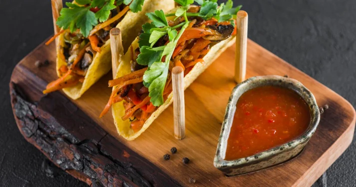 Zesty Chicken Tinga Tacos