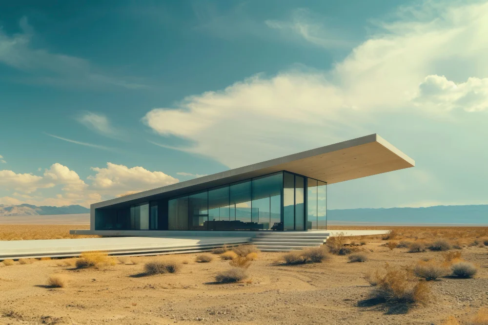 Luxury Interiors in Modern Desert Homes