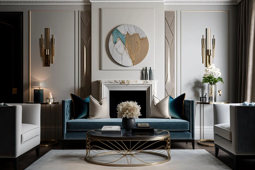 Lighting as an Art Form in Living Room Luxury Interior Design
