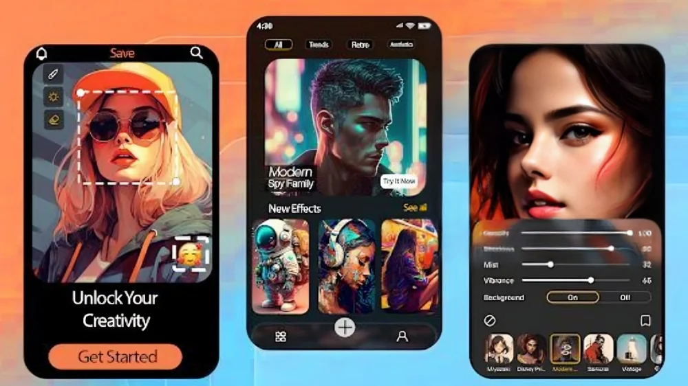 An AI image generator is a tool that uses artificial intelligence to create images from text or image-based prompts.
