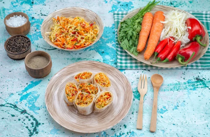 Asian-Inspired Bowls and Wraps