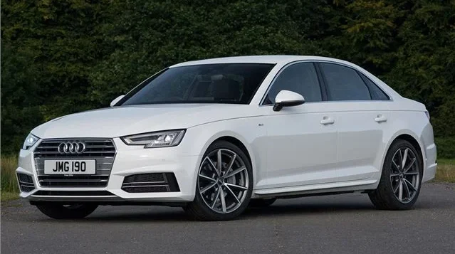 White Audi vs. Competitors