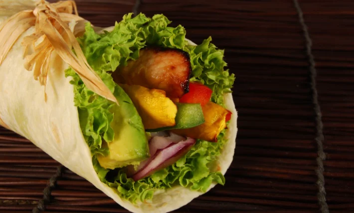 Avocado Egg Salad Wrap-light lunch recipes