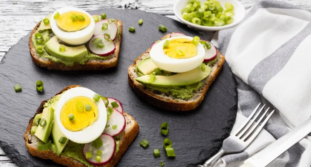 Avocado Toast with Eggs