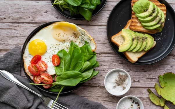 Avocado Toast with Poached Eggs