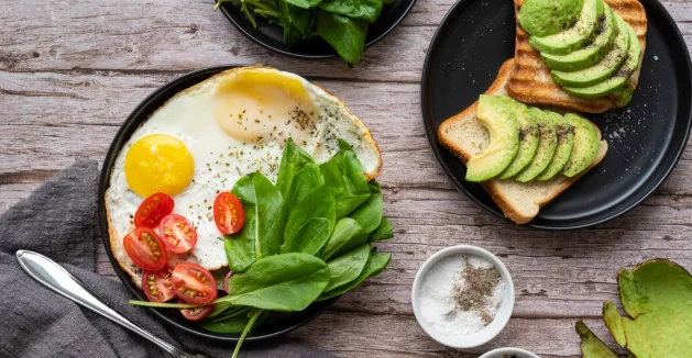 Avocado Toast with Poached Eggs