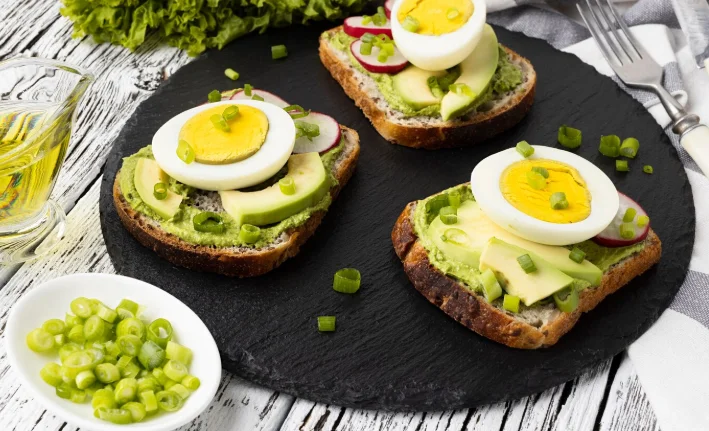 Avocado Toast with a Poached Egg-luncheon recipes