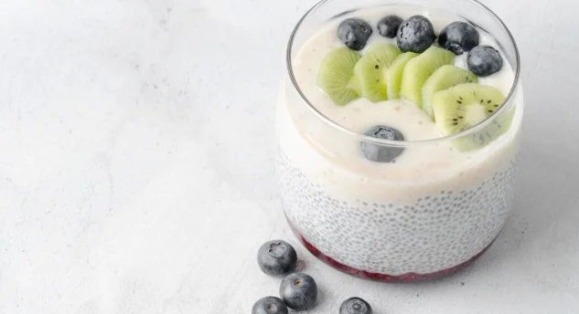 Blueberry Chia Seed Pudding