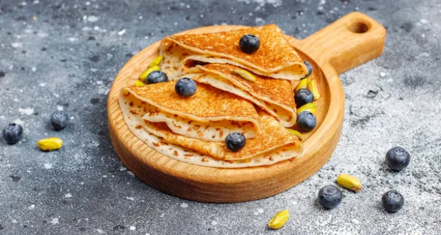 Blueberry Protein Pancakes-easy healthy breakfast ideas