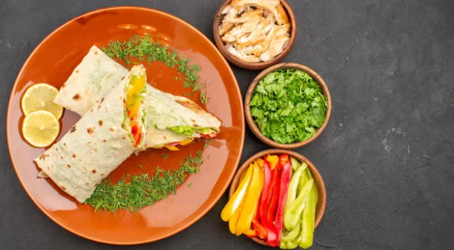 Breakfast Burritos with Eggs and Veggies-quick breakfast ideas