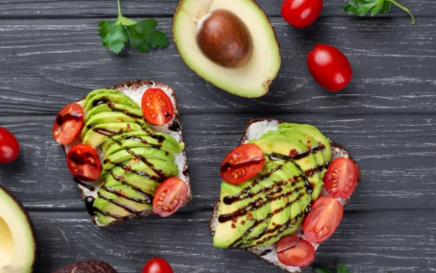 Caprese Avocado Toast-delicious lunch ideas