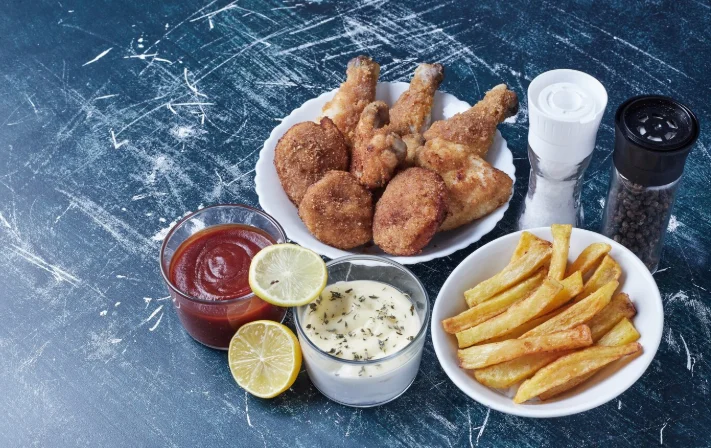 Cold Fried Chicken and Sides