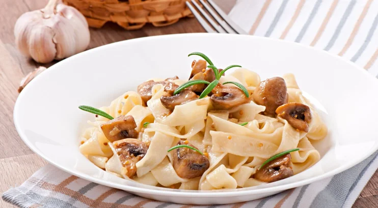 Creamy Mushroom Penne
