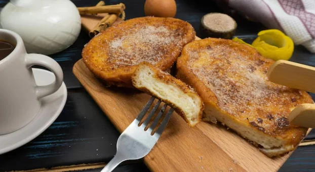 French Toast with Cinnamon Sugar-breakfast food ideas