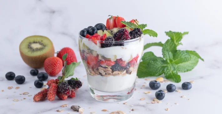 Fruit and Yoghurt Parfaits