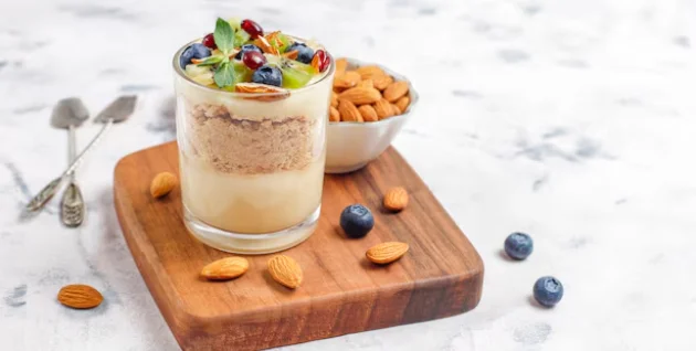 Greek Yoghurt with Fruit and Nuts
