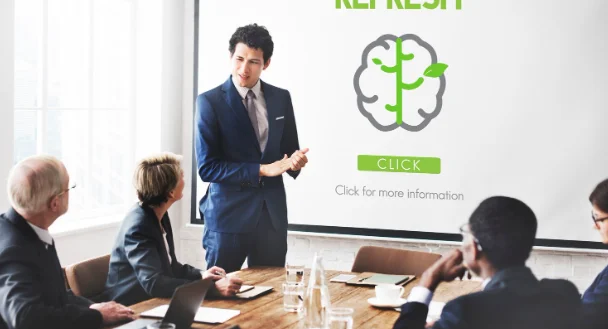 Go green refresh think green concept