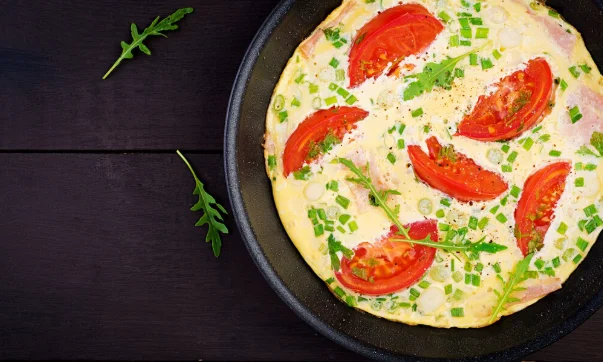 Ham and Cheese Frittata Simplicity