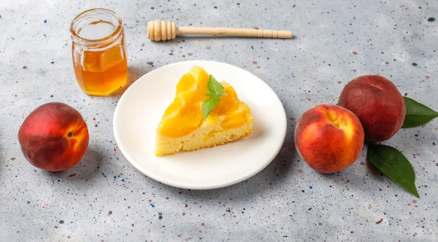 Honey Peach Parfait-quick breakfast foods