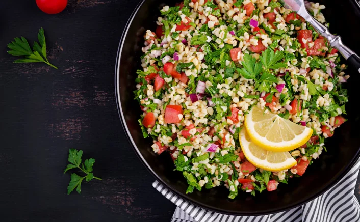 Lemon Couscous Salad-easy dinner recipes for dinner party