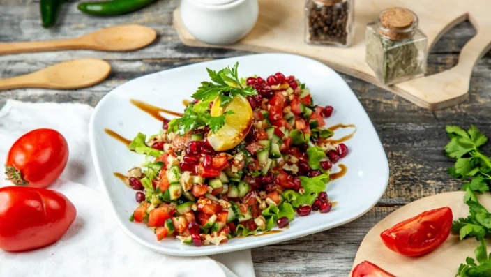 Lentil Salad with Olive Oil and Herbs-light lunch recipes