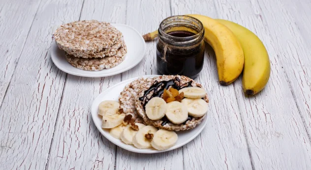 Nut Butter and Banana Wraps