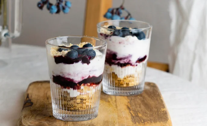 Parfaits With Layers of Goodness-light lunch options