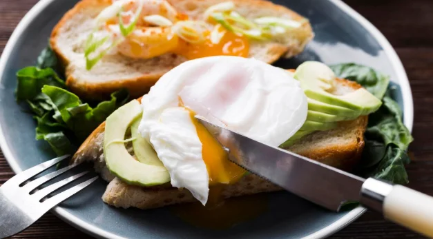 Poached Eggs on Avocado Toast