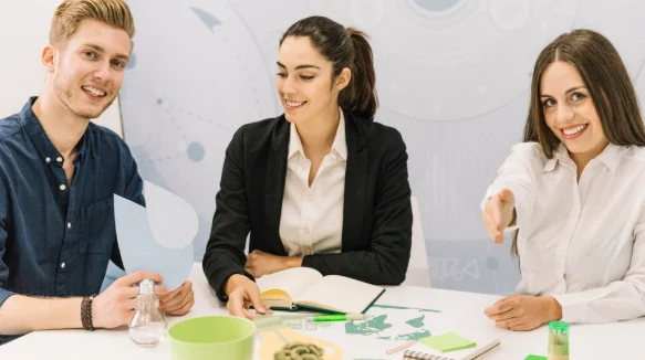 Group of happy male and female preparing for Future-success sayings for students