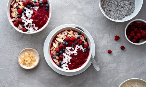Smoothie Bowl with Fresh Fruits