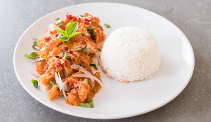 Spicy Tuna Rice-delicious lunch ideas