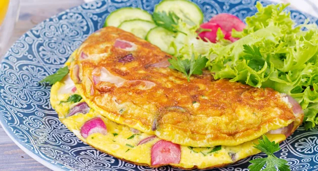 Spring Vegetable Frittata-recipes for brunch dishes