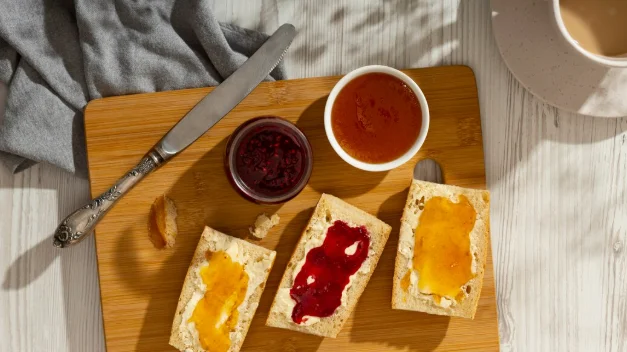 Toast with Butter and Marmalade