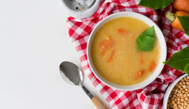 Top view of delicious healthy food-cheap slow cooker recipes