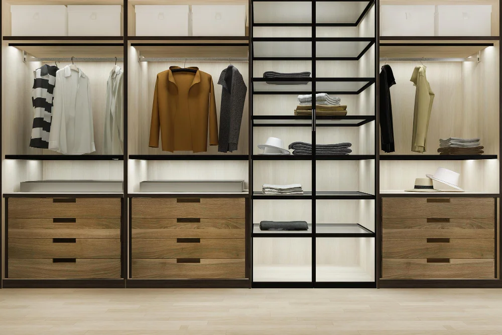 Materials and Finishes in Modern Wardrobes