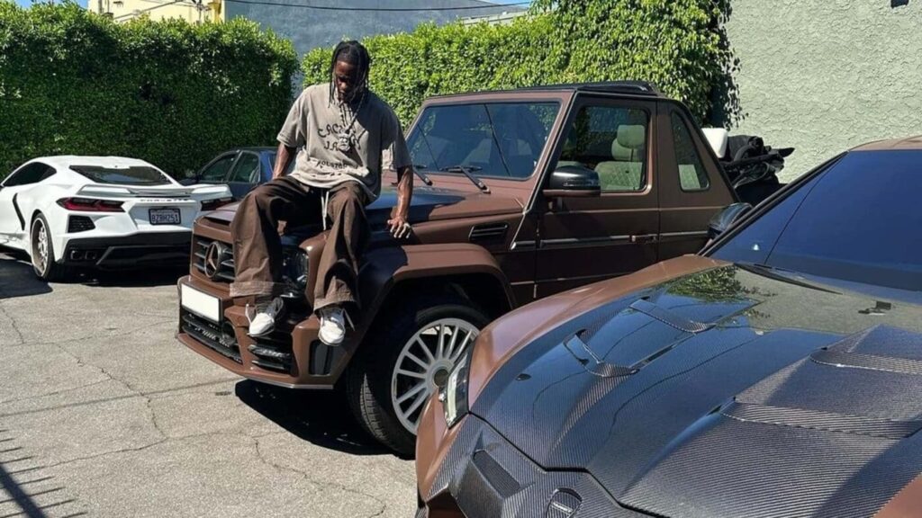 travis scott car collection